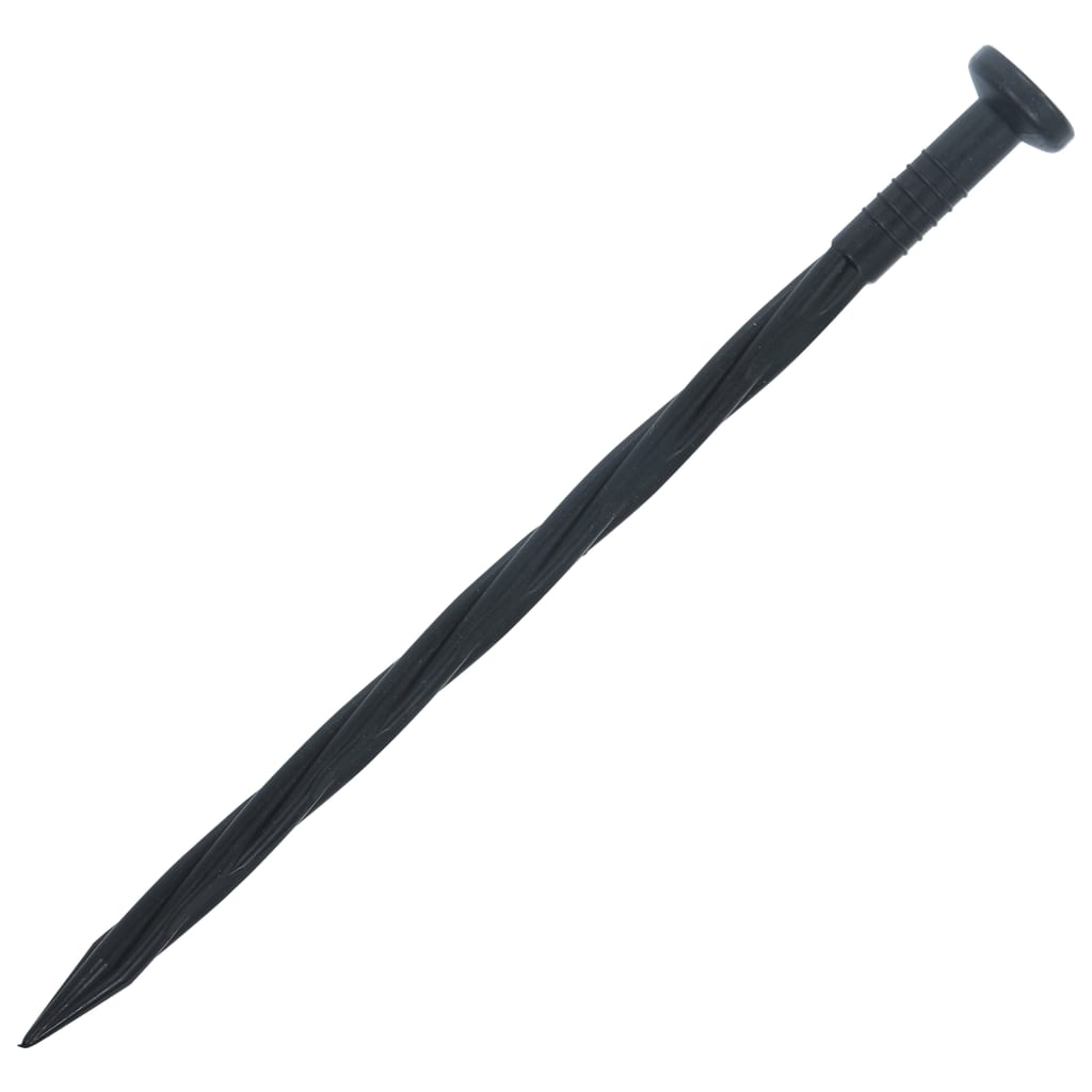 Bordura per Prato Flessibile con 30 Picchetti 10 m 5 cm - homemem39
