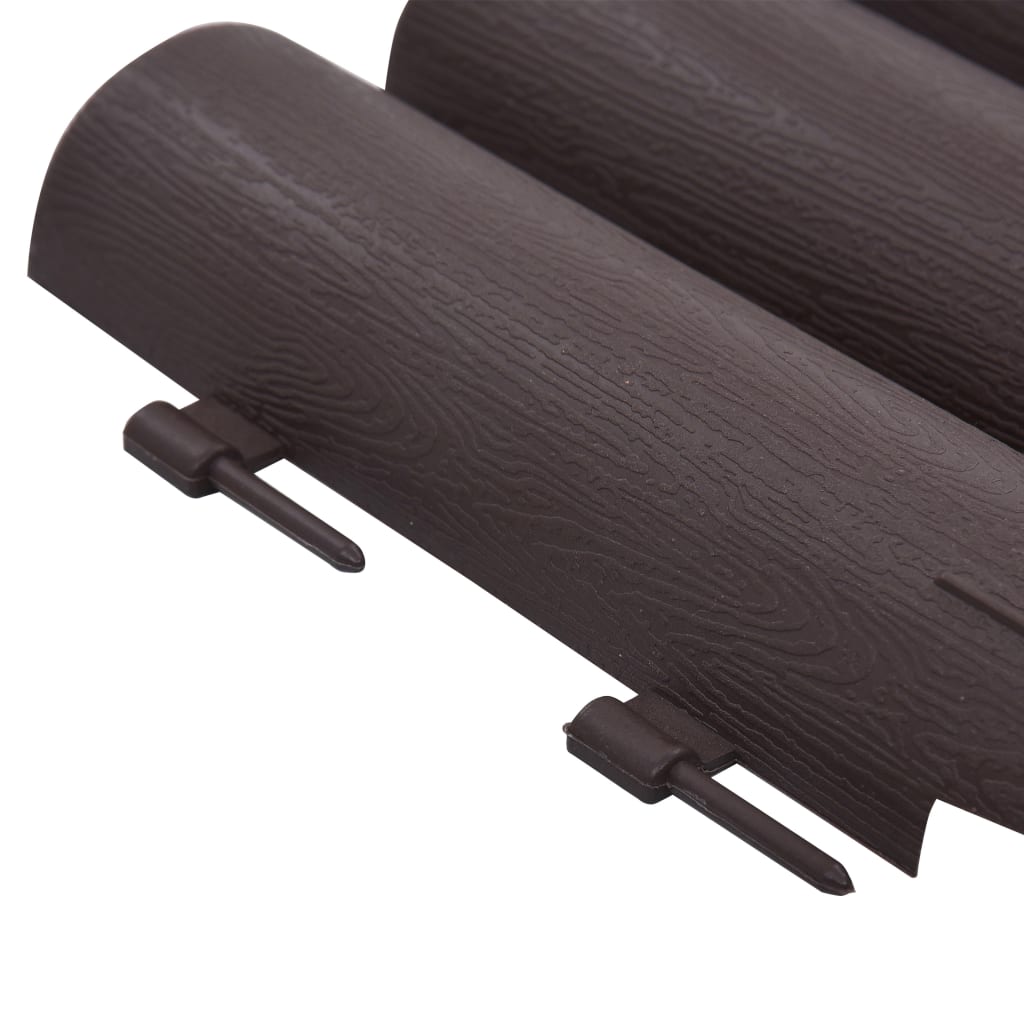 Bordature per Prato 36 pz Marroni 10 m in PP - homemem39