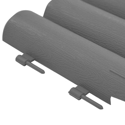 Bordature per Prato 36 pz Grigie 10 m in PP | homemem39