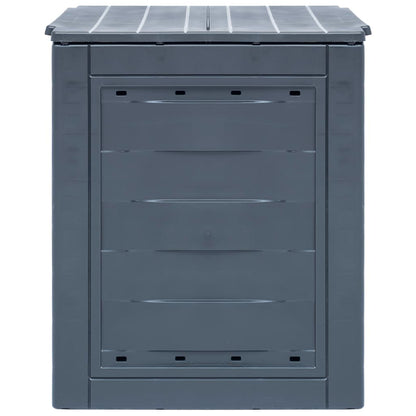 Compostiere per Giardino 3 pz Grigio 60x60x73 cm 780 L - homemem39
