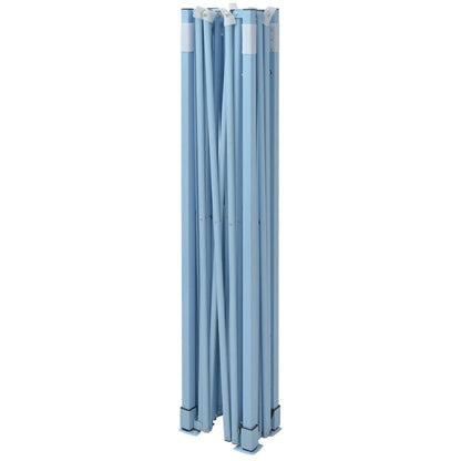Tendone per Feste Pieghevole con 4 Pareti 3x4,5 m Bianco | homemem39