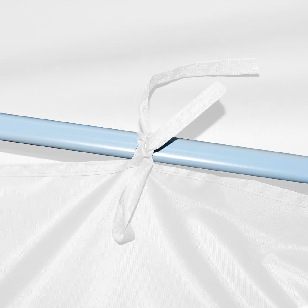 Tenda Pieghevole Pop-Up con 5 Pareti Laterali 3x9 m Bianca | homemem39