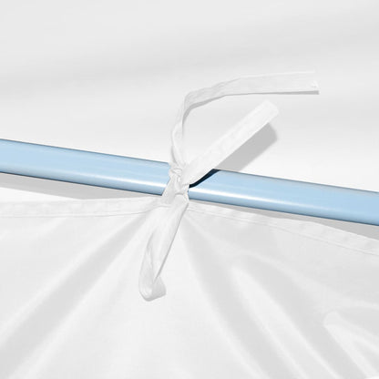 Tenda Pieghevole Pop-Up con 5 Pareti Laterali 3x9 m Bianca | homemem39