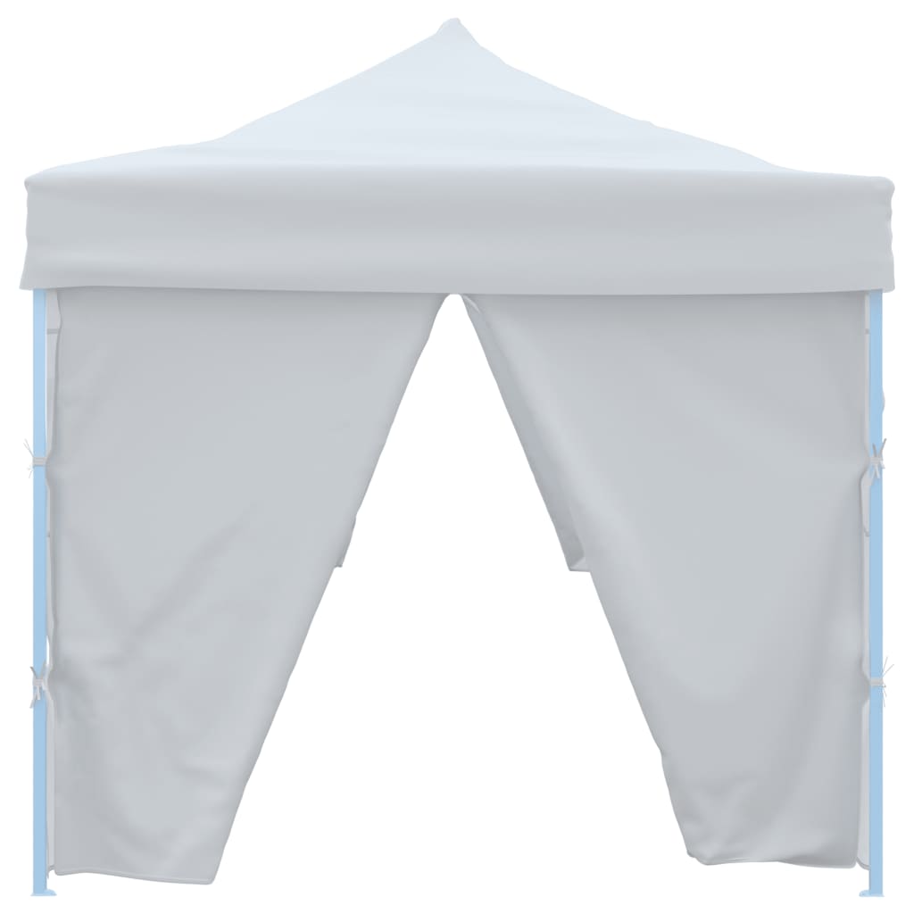Tenda Pieghevole Pop-Up con 8 Pareti Laterali 3x9 m Bianca | homemem39