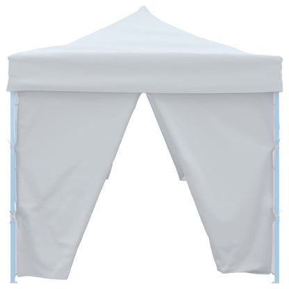 Tenda Pieghevole Pop-Up con 8 Pareti Laterali 3x9 m Bianca | homemem39