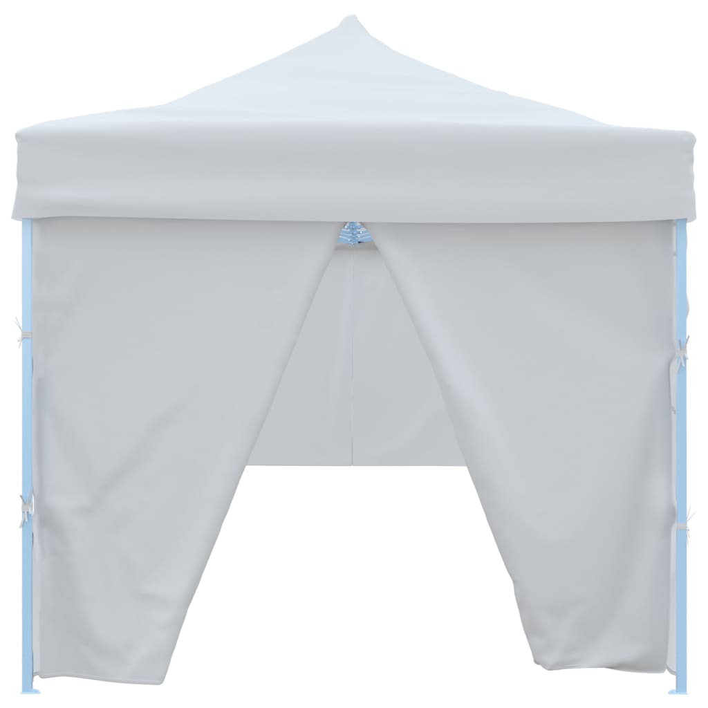 Tenda Pieghevole Pop-Up con 8 Pareti Laterali 3x9 m Bianca | homemem39