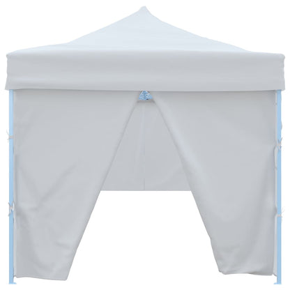 Tenda Pieghevole Pop-Up con 8 Pareti Laterali 3x9 m Bianca | homemem39