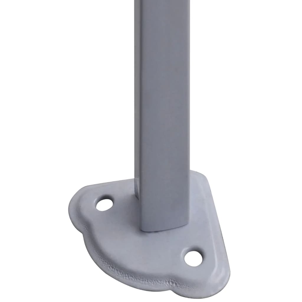 Gazebo Professionale Pieghevole 2x2 m in Acciaio Blu - homemem39