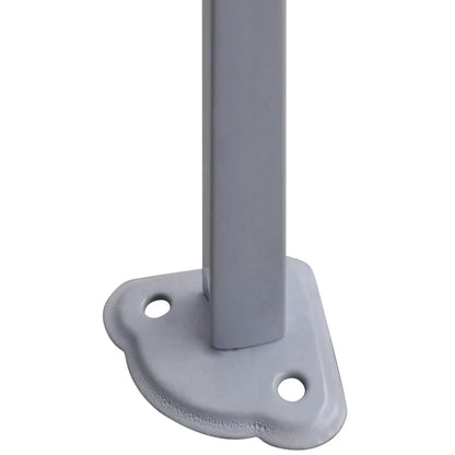 Gazebo Professionale Pieghevole 2x2 m in Acciaio Blu - homemem39