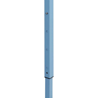 Gazebo Professionale Pieghevole con 4 Pareti 3x4 m Acciaio Blu | homemem39