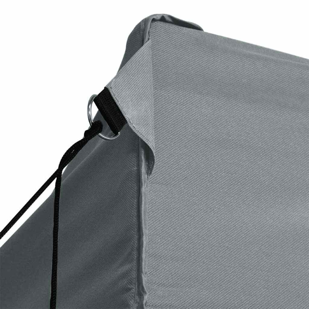Gazebo Professionale Pieghevole 3 Pareti 3x4m Acciaio Antracite | homemem39