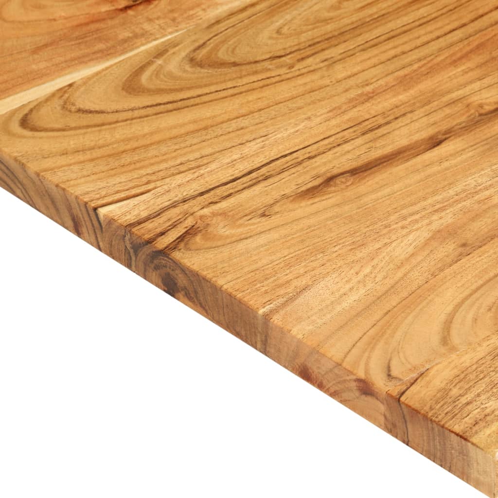 Piano per Vanità Bagno in Massello di Acacia 80x52x2,5 cm | homemem39