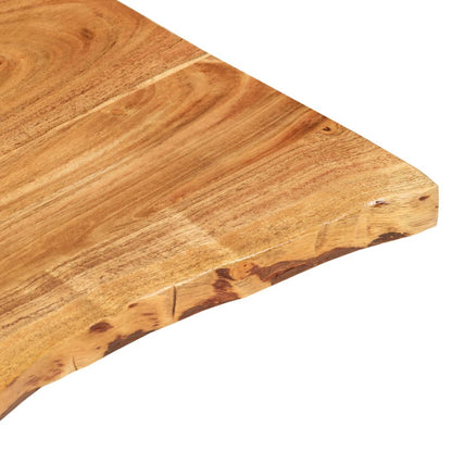 Piano per Vanità Bagno in Massello di Acacia 80x52x2,5 cm | homemem39