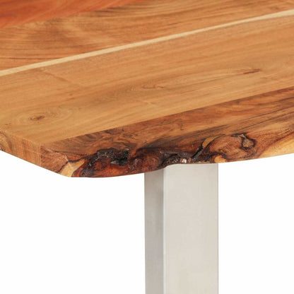 Tavolo da Pranzo 180x90x76 cm in Legno Massello di Acacia | homemem39