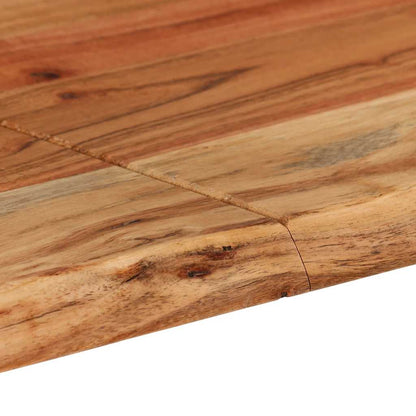 Tavolo da Pranzo 154x80x76 cm in Legno Massello di Acacia - homemem39