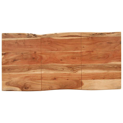 Tavolo da Pranzo 140x70x76 cm in Legno Massello di Acacia - homemem39