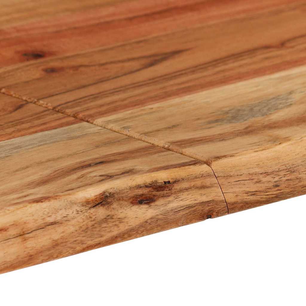 Tavolo da Pranzo 140x70x76 cm in Legno Massello di Acacia - homemem39