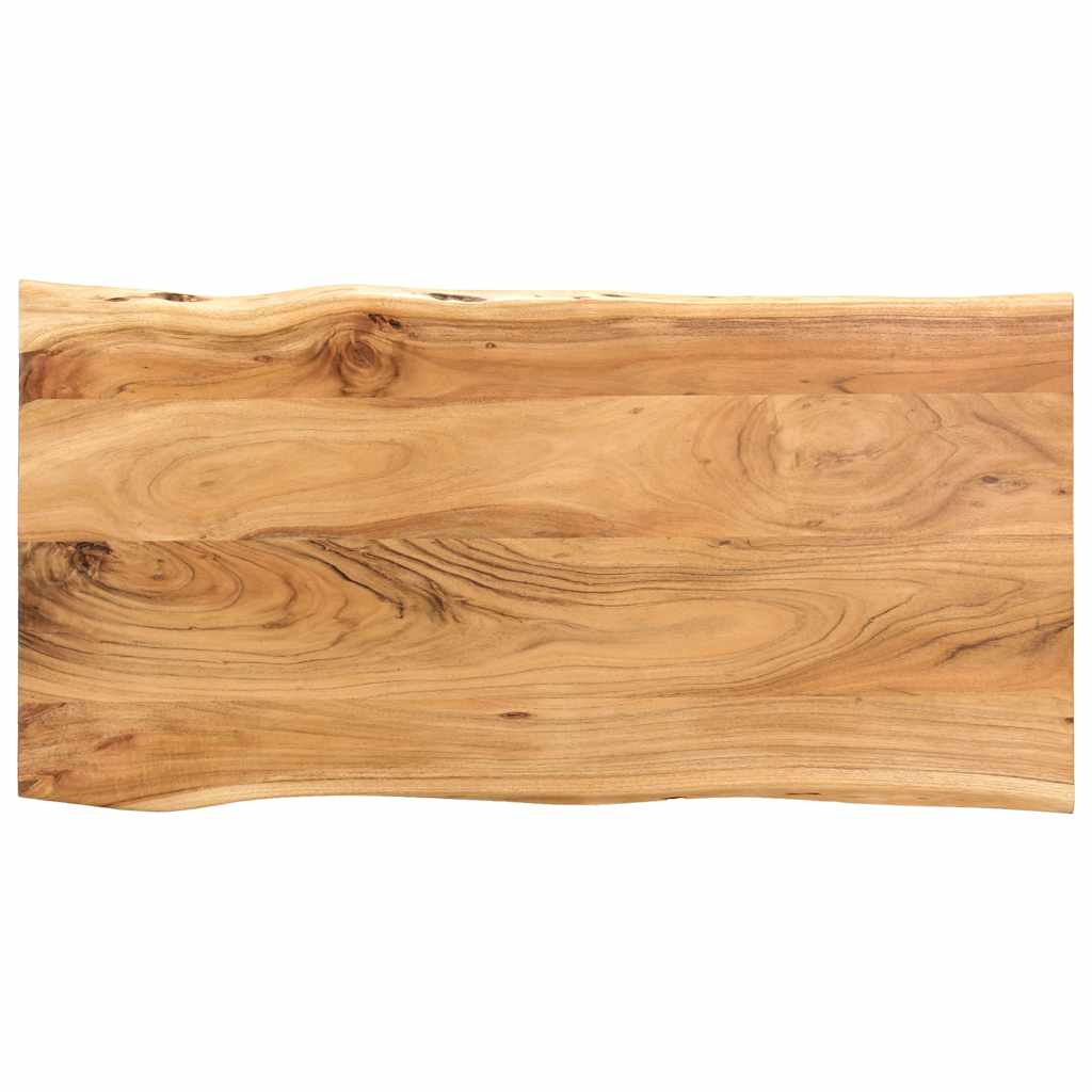 Tavolo da Pranzo 118x58x76 cm in Legno Massello di Acacia | homemem39