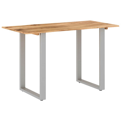 Tavolo da Pranzo 118x58x76 cm in Legno Massello di Acacia | homemem39