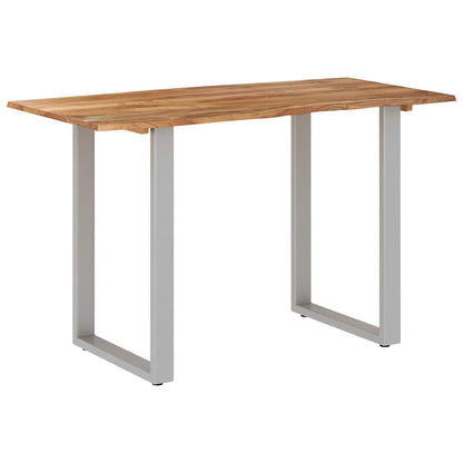 Tavolo da Pranzo 118x58x76 cm in Legno Massello di Acacia | homemem39