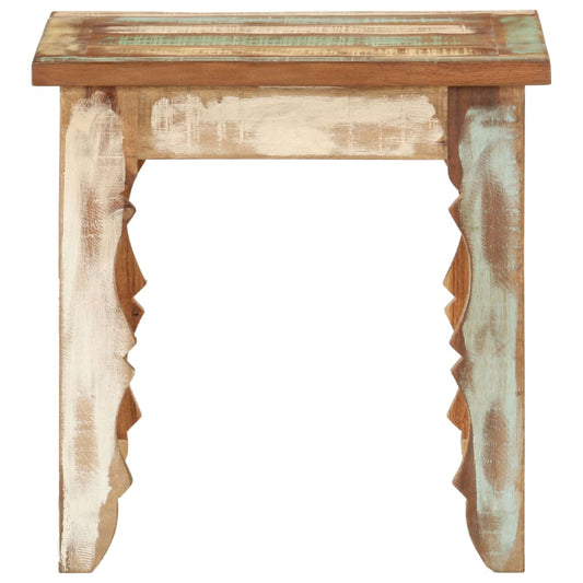 Tavolino da Salotto 40x40x40 cm in Legno Massello di Recupero | homemem39