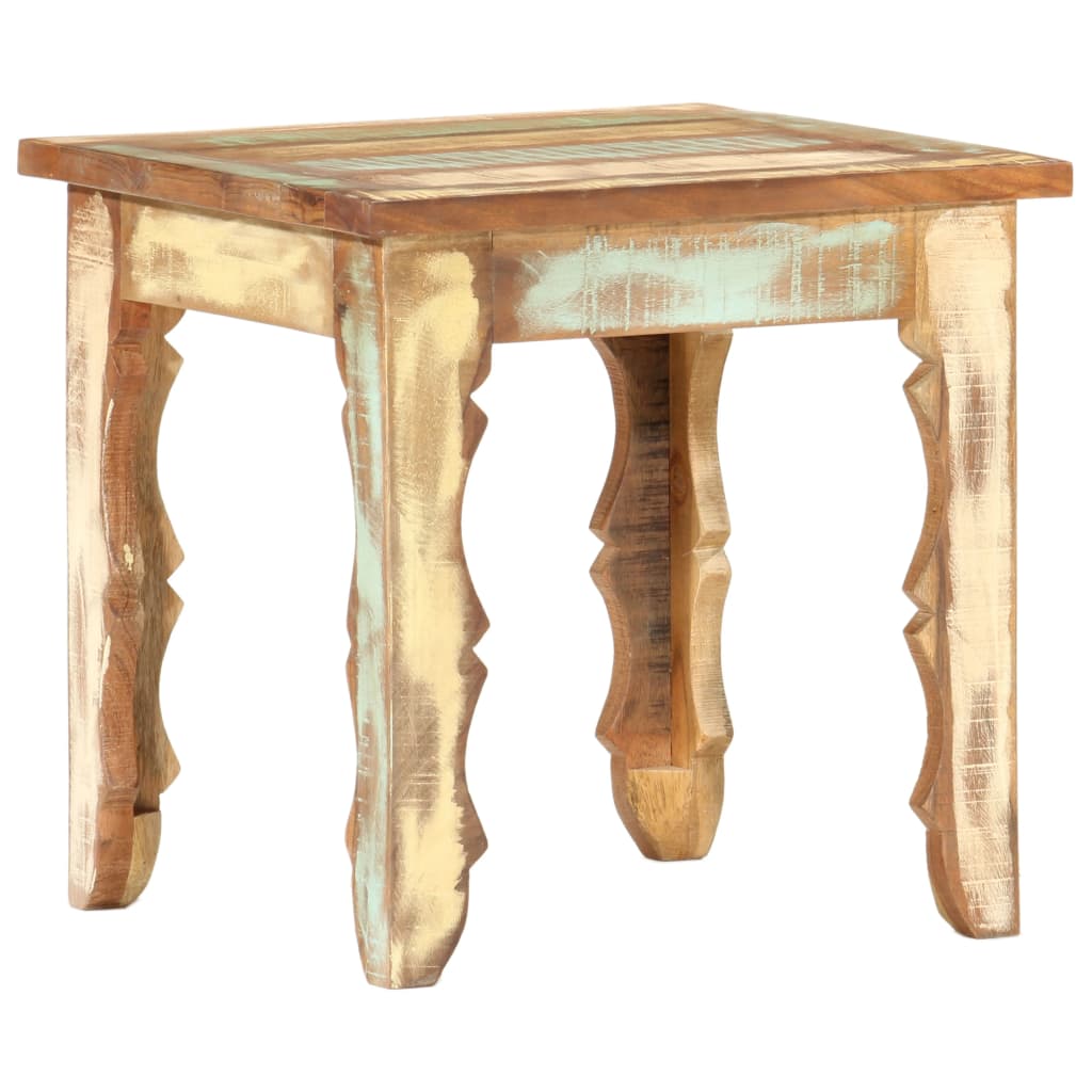 Tavolino da Salotto 40x40x40 cm in Legno Massello di Recupero | homemem39