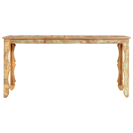 Tavolo da Pranzo 160x80x76 cm in Legno Massello di Recupero - homemem39