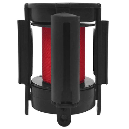 Barriera a Nastro Retrattile 200 cm Rossa | homemem39
