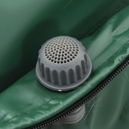 Serbatoio per Acqua Piovana Pieghevole con Rubinetto 1250 L - homemem39