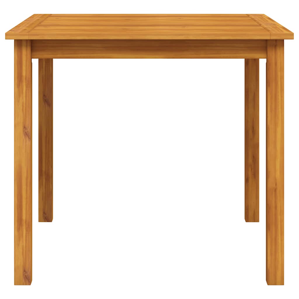 Garden Table 85x85x74 cm in Solid Acacia Wood