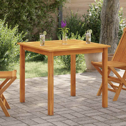 Garden Table 85x85x74 cm in Solid Acacia Wood