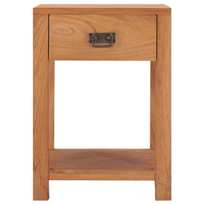Comodino 35x35x50 cm in Legno Massello di Teak | homemem39