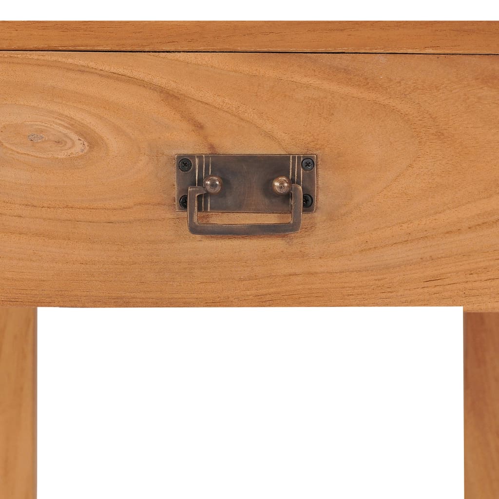 Comodino 35x35x50 cm in Legno Massello di Teak | homemem39