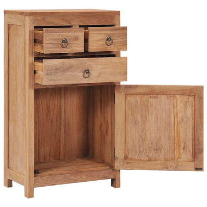 Credenza 50x30x90 cm in Legno Massello di Teak | homemem39