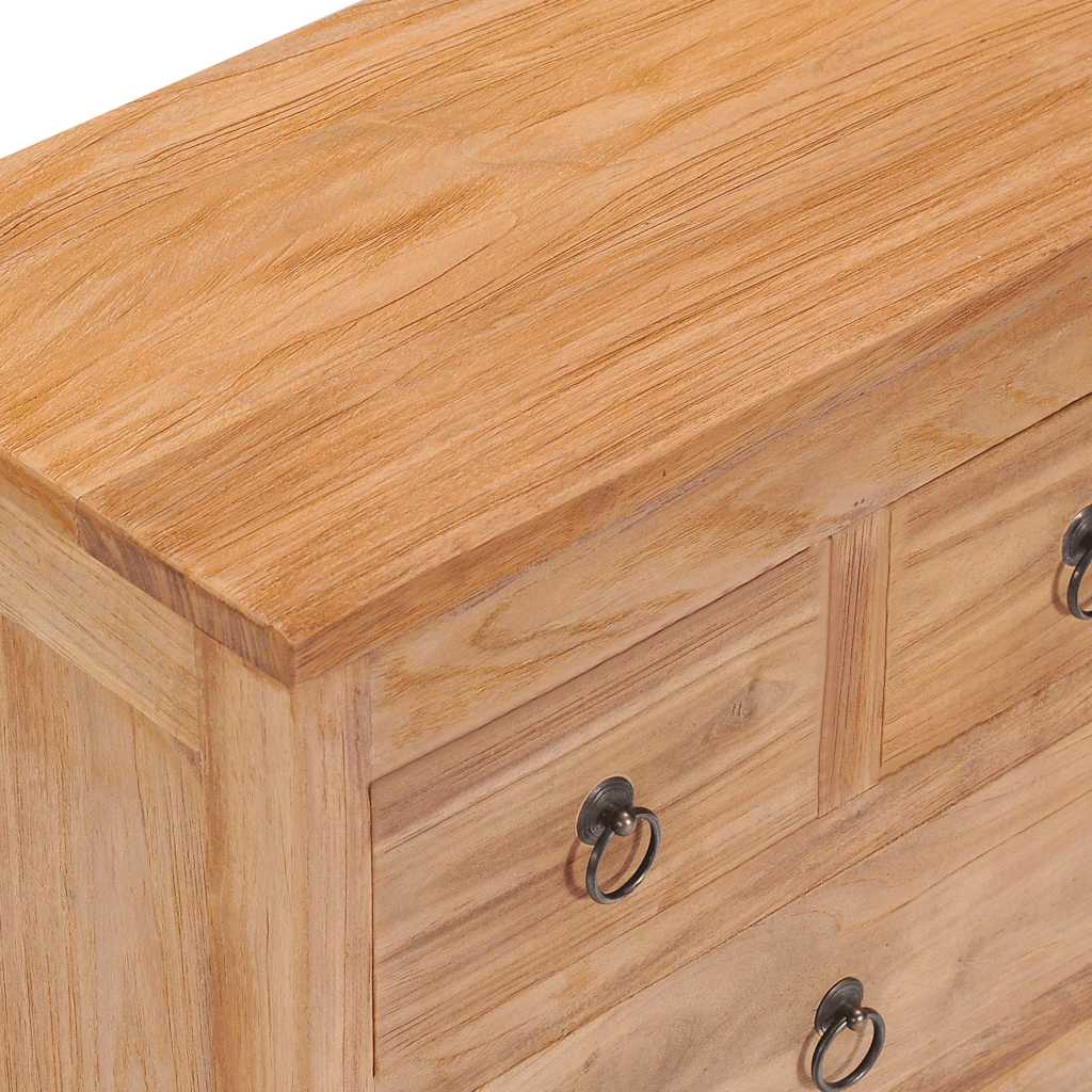 Credenza 50x30x90 cm in Legno Massello di Teak | homemem39