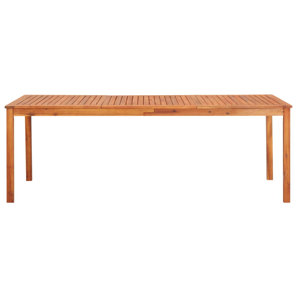 Set da Pranzo da Giardino 7 pz con Cuscini Massello di Acacia - homemem39