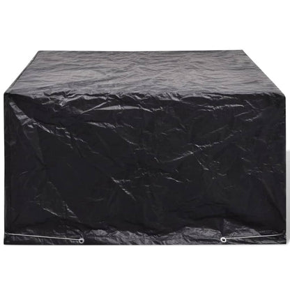 Coperture Arredi Giardino 2pz Polyrattan 8 Occhielli 172x113cm | homemem39