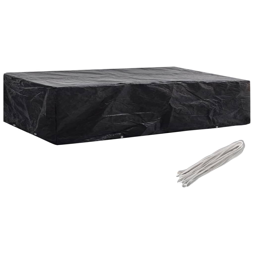 Coperture Arredi Giardino 2 pz 8 Occhielli 218x77x55 cm | homemem39