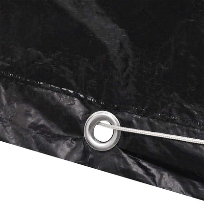 Coperture Arredi Giardino 2 pz 8 Occhielli 218x77x55 cm