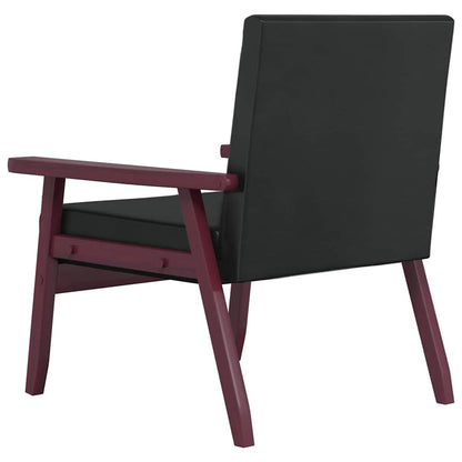 Set di Divani 3 pz Nero in Similpelle | homemem39