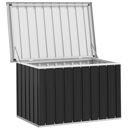 Baule da Giardino Antracite 109x67x65 cm - homemem39