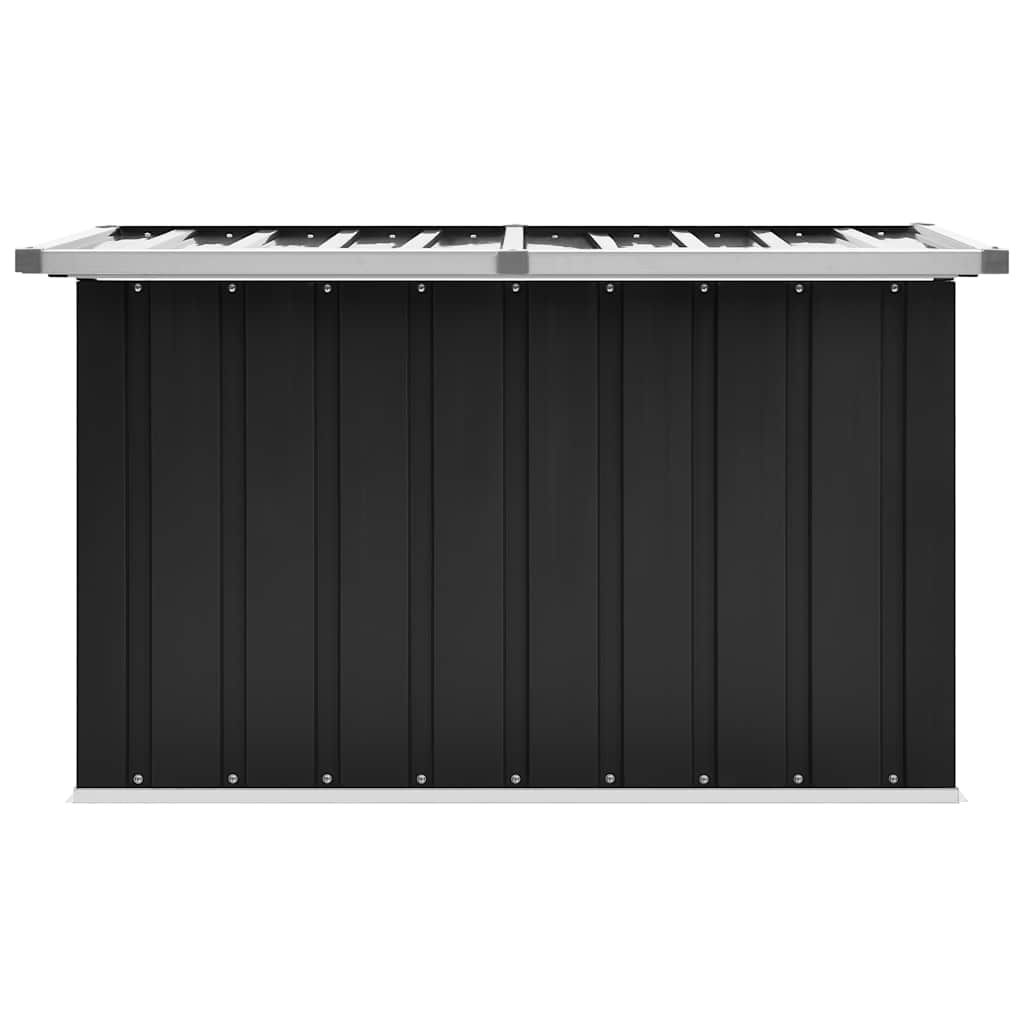 Baule da Giardino Antracite 109x67x65 cm - homemem39