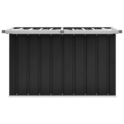 Baule da Giardino Antracite 109x67x65 cm - homemem39