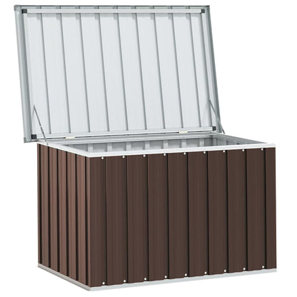 Baule da Giardino Marrone 109x67x65 cm - homemem39