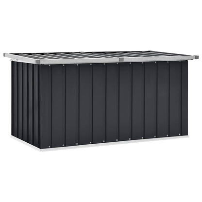 Baule da Giardino Antracite 129x67x65 cm | homemem39
