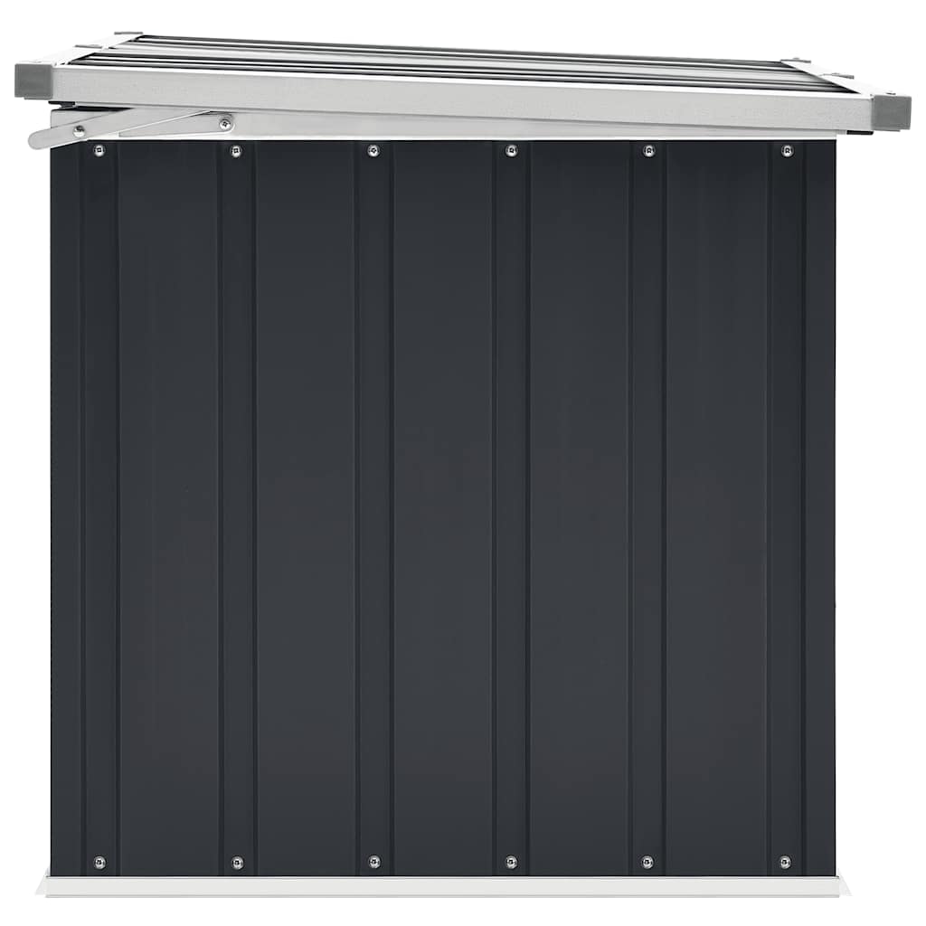 Baule da Giardino Antracite 129x67x65 cm | homemem39