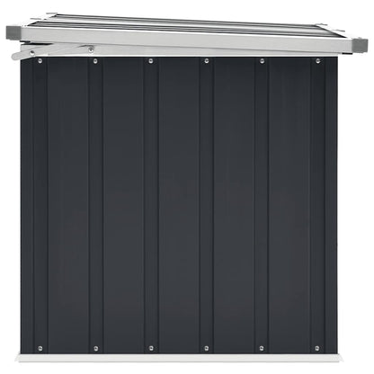 Baule da Giardino Antracite 129x67x65 cm | homemem39