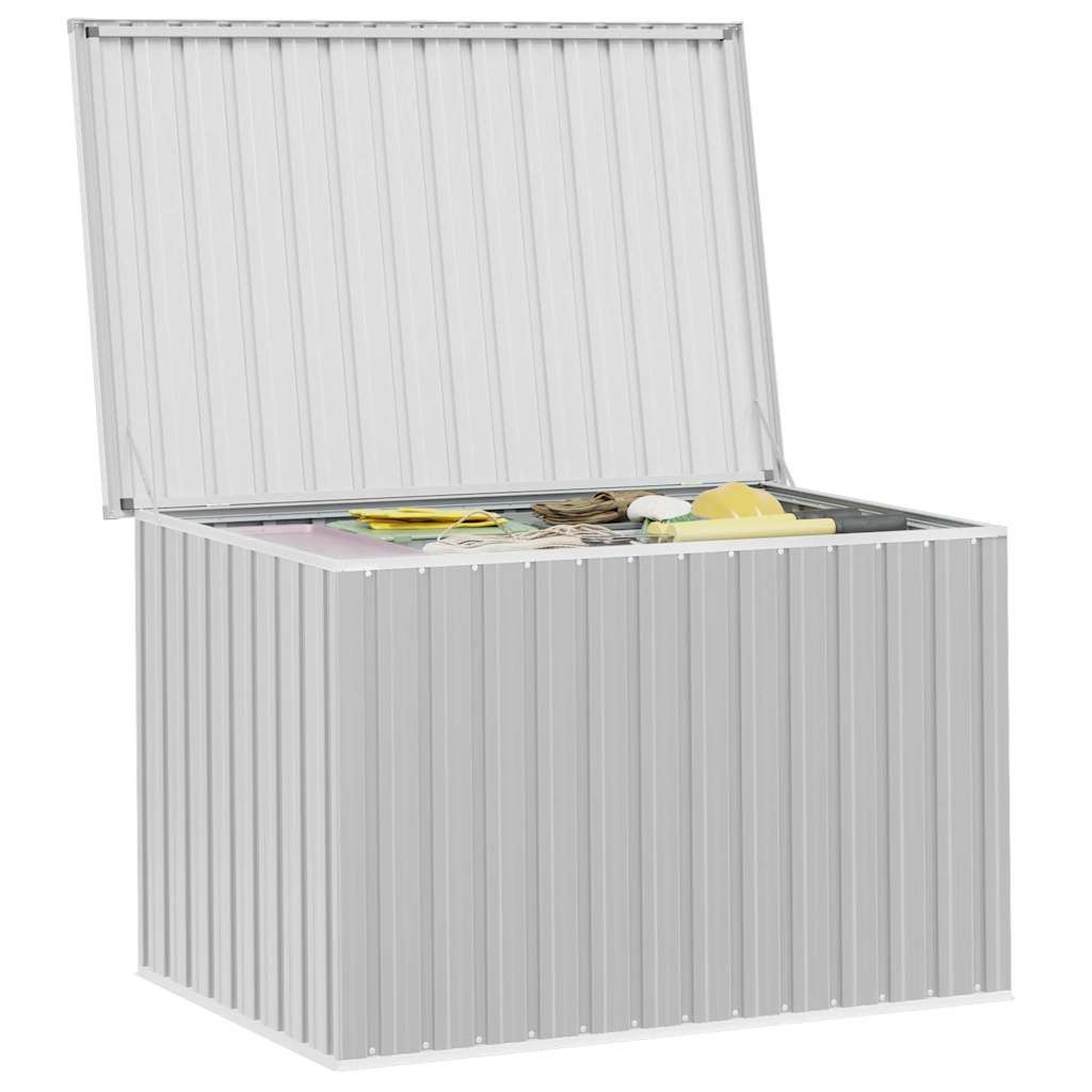 Baule da Giardino Grigio 149x99x93 cm | homemem39