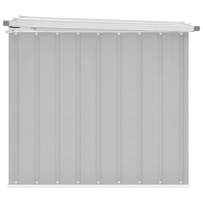 Baule da Giardino Grigio 149x99x93 cm - homemem39
