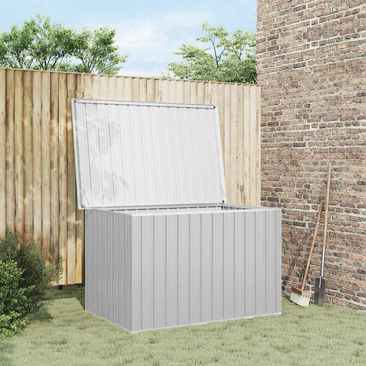 Baule da Giardino Grigio 149x99x93 cm - homemem39